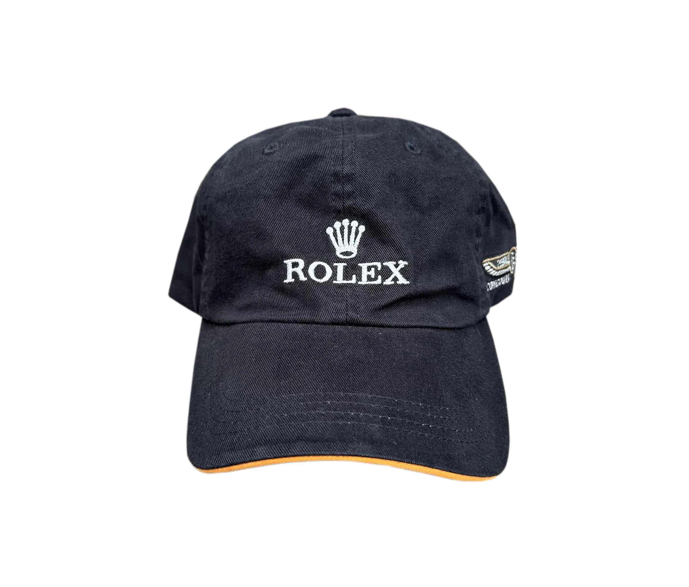 ROLEX Pebble Beach キャップ 2008 Rolex 2007 Pebble Beach Tour d'Elegance Black Hat — RootsBK